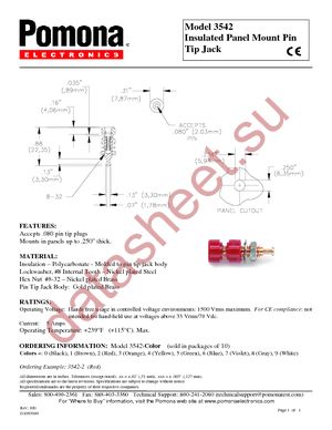 3542-5 datasheet  